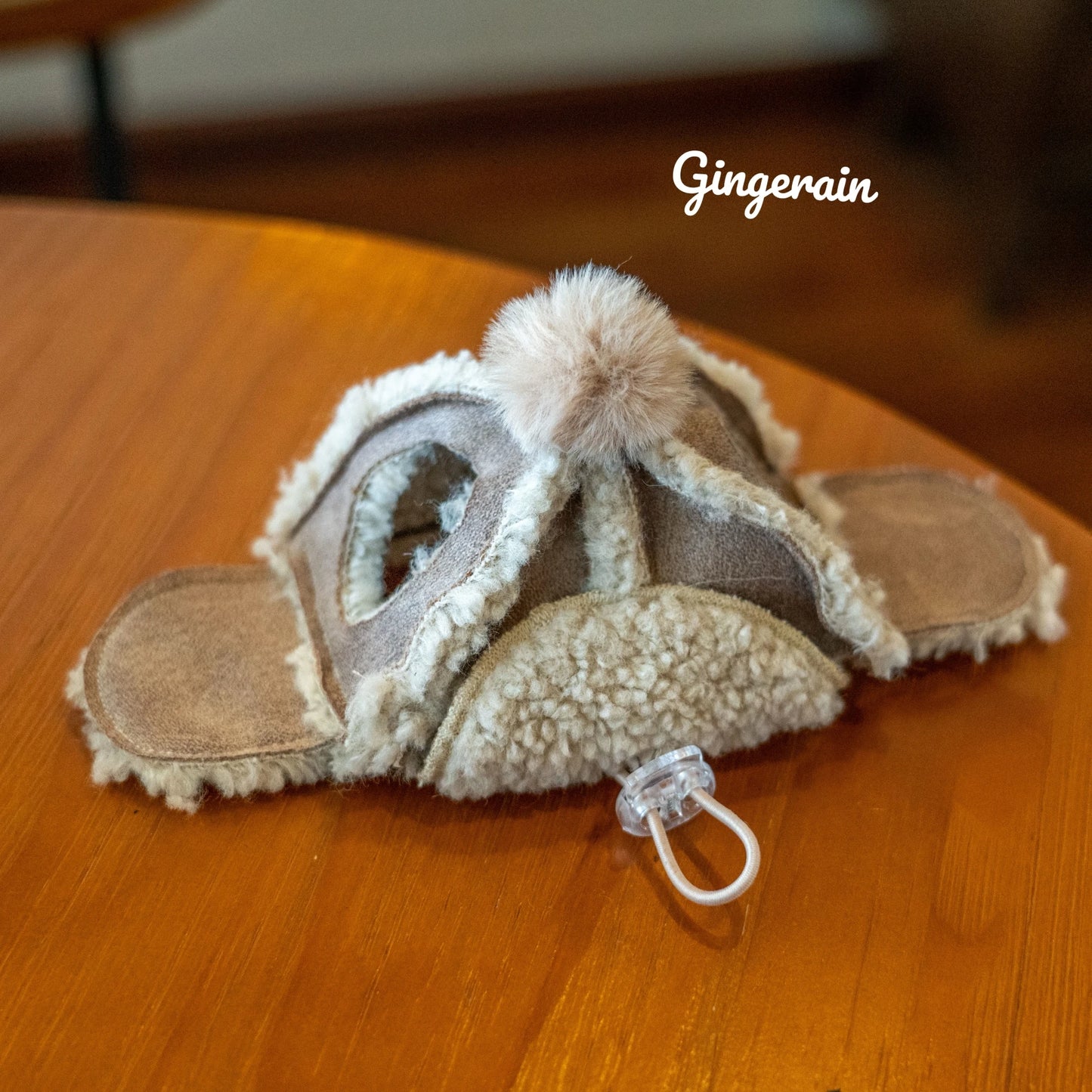 Devon Rex Cat Kittens Hats Sphynx Sheepskin Helmet Camo Fleece Hat Winter Warm Adjustable Hats With Hole