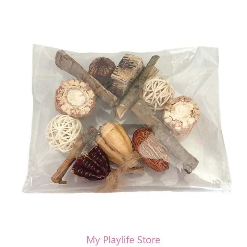 Colorful Block Bird Beak Grinding Toy Promotes Beak Health and Long Periods Entertainment for Parrot Bird Training