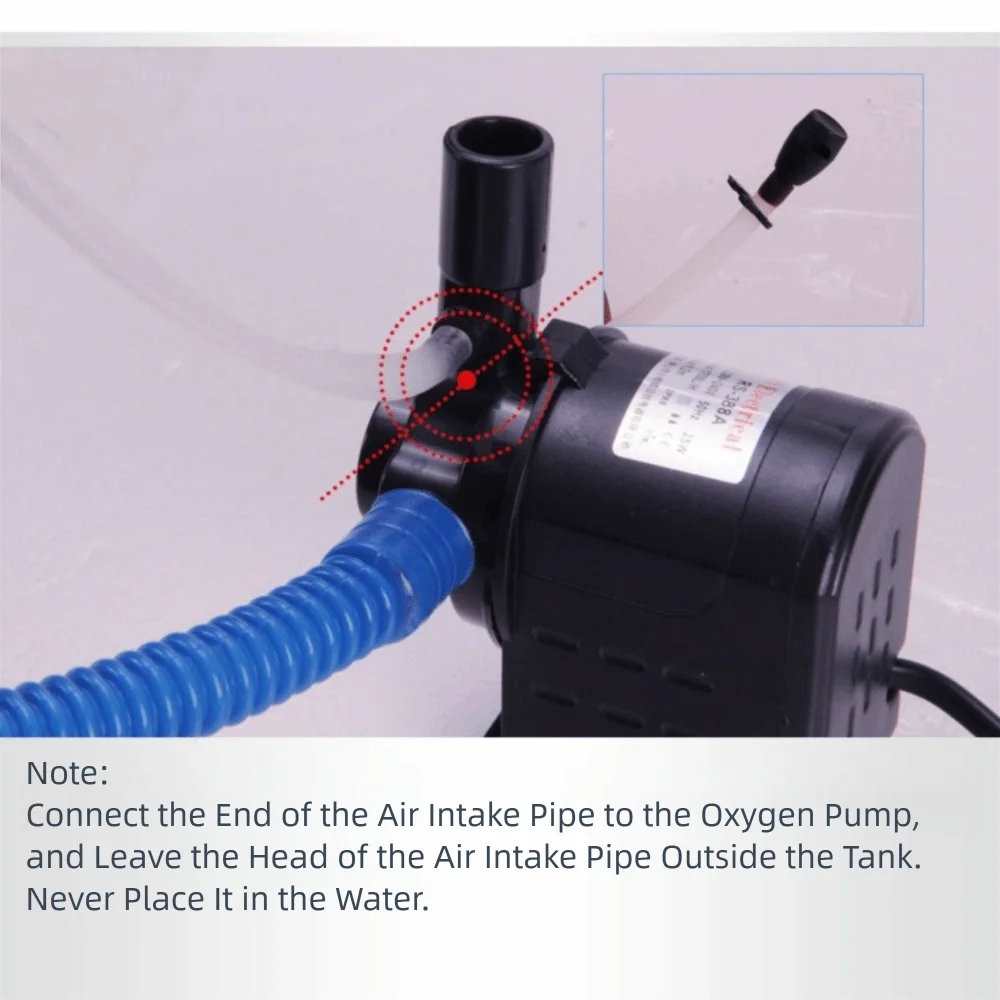 Wall Mounted Fish Tank Filters Built-in Circulating Waterfall Filter Box Silent With Water Pump Circulating Water Purifier