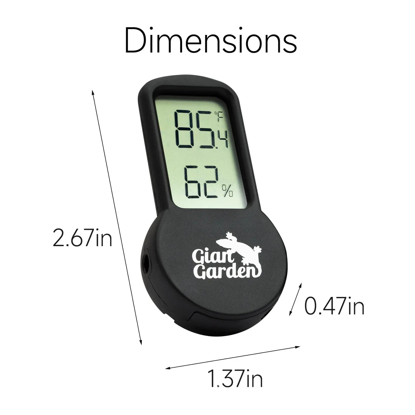 Climbing pet thermometer palace lizard horned frog tortoise reptile feeding box thermometer