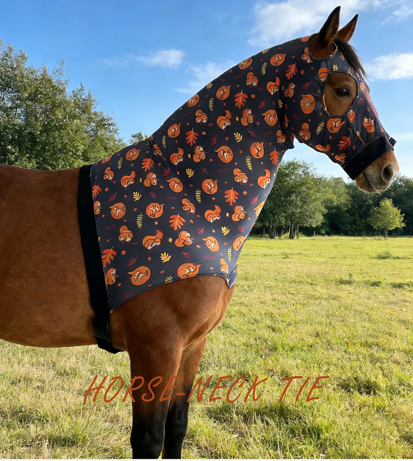 Professional Long Impact-resistant Horse Shoulder Guard Horse-Neck Tie