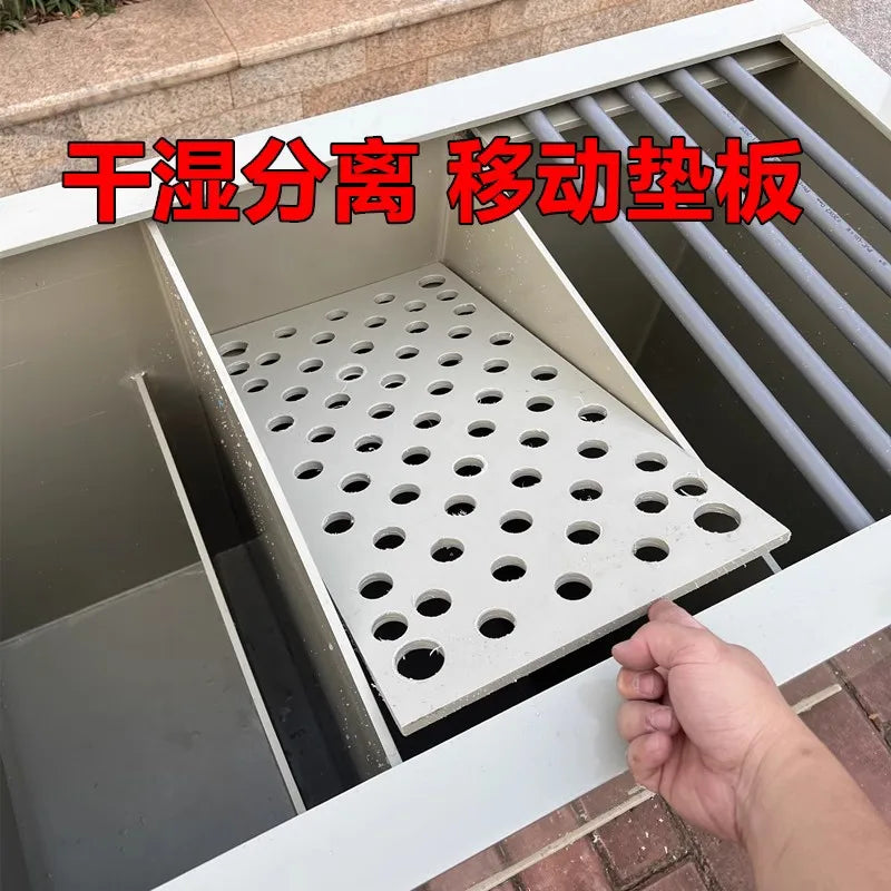 XYY large koi fish tank ultra-white glass ornamental fish pond with dry and wet separation fish box