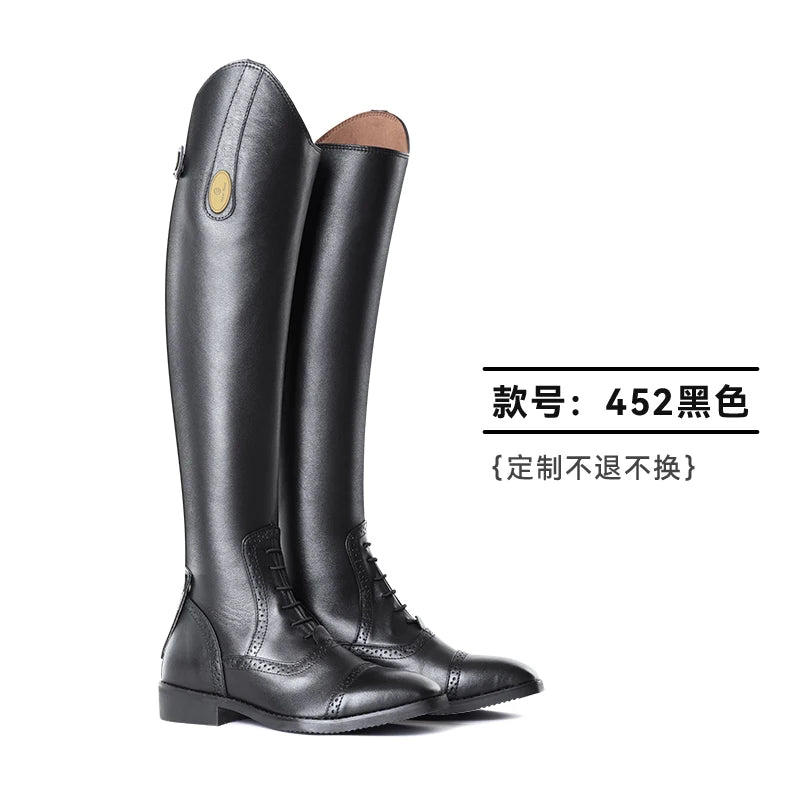 Riding Boots Custom-made Equestrian Boots Anti-slip Obstacle Boots horse riding boots