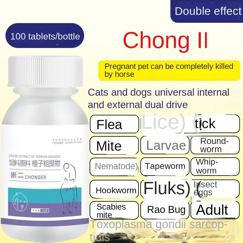 Pet deworming medicine for Cats and Dogs
