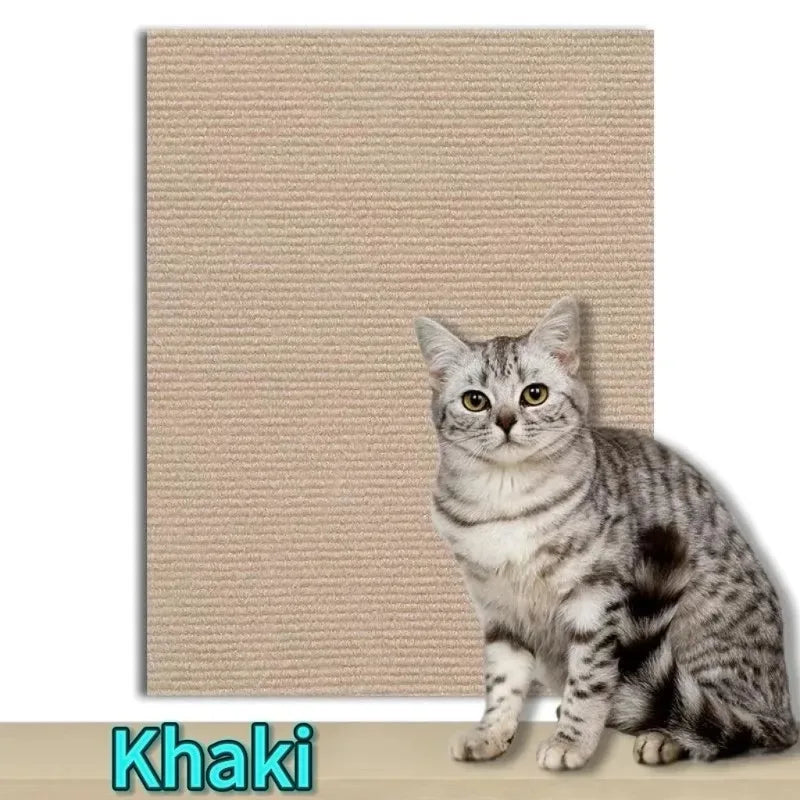 Trimmable Cat Scratching Mat Cat Scratcher Sofa Tape Scratching Post Self-adhesive Carpet Cat Scratch Board Cat Accessories