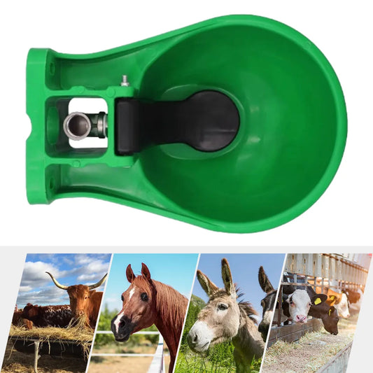 Automatic Drinking Bowl Plastic Cattle Drinking Cup Versatile Large Capacity Livestock Supplies for Cattle Horse Donkey