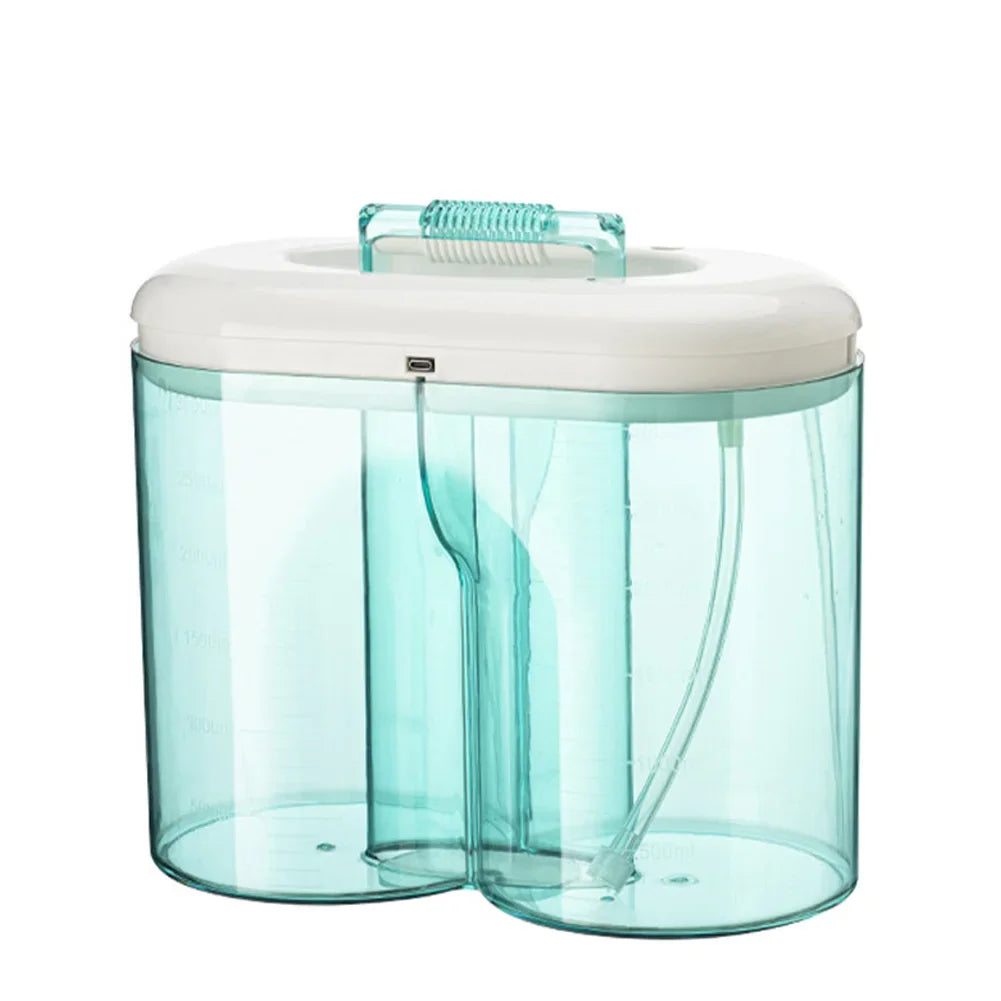 3000ML Automatic Aquarium Water Change Bucket Electric Pump Fish Aquatic Tank Water Changer Bucket Dual Aquarium Cleaning Tools