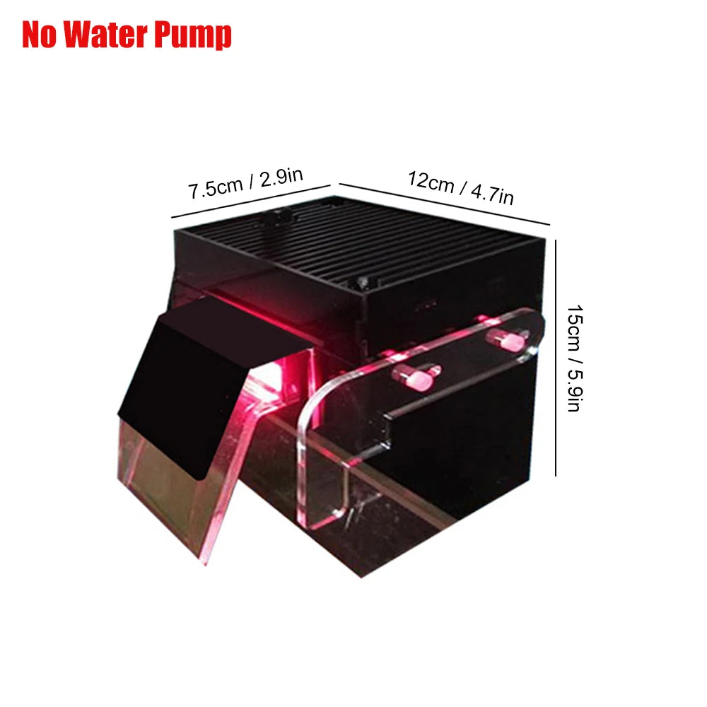 UAS External Algae Box Marine Balance Water Quality By Controlling Algae Growth Mute Filter for Bedroom