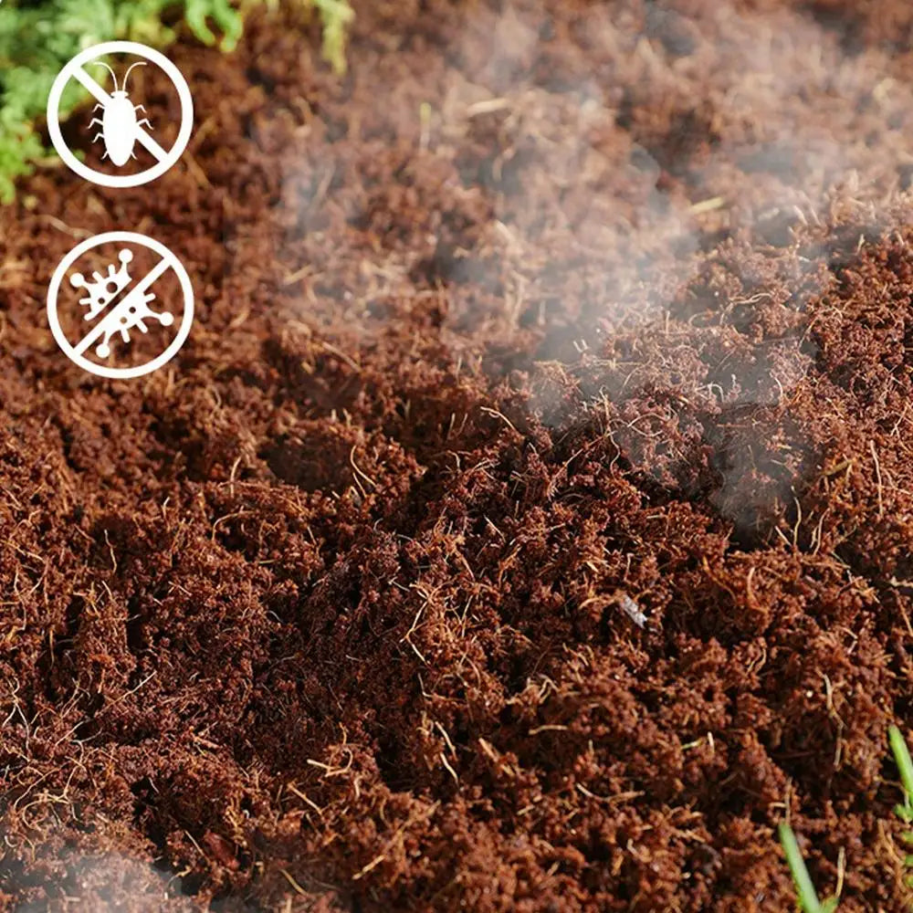 Coco Coir Brick Compressed Coco Fiber Substrate Snake Bedding Reptile Tank Accessories Landscaping Mulch For Geckos Tortoises