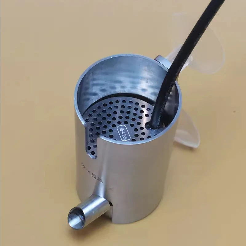 Stainless Steel MINI Film Processor Oil Removal Fish Tank Aquarium Filter Pump