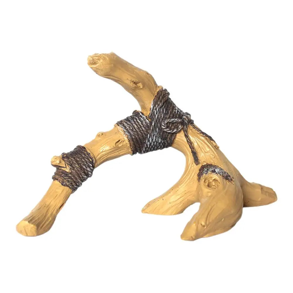 Snake Climbing Branch Resin Wood Reptile Climbing Decoration Branch Aquarium And Terrarium Decoration Climbing Rope Rack
