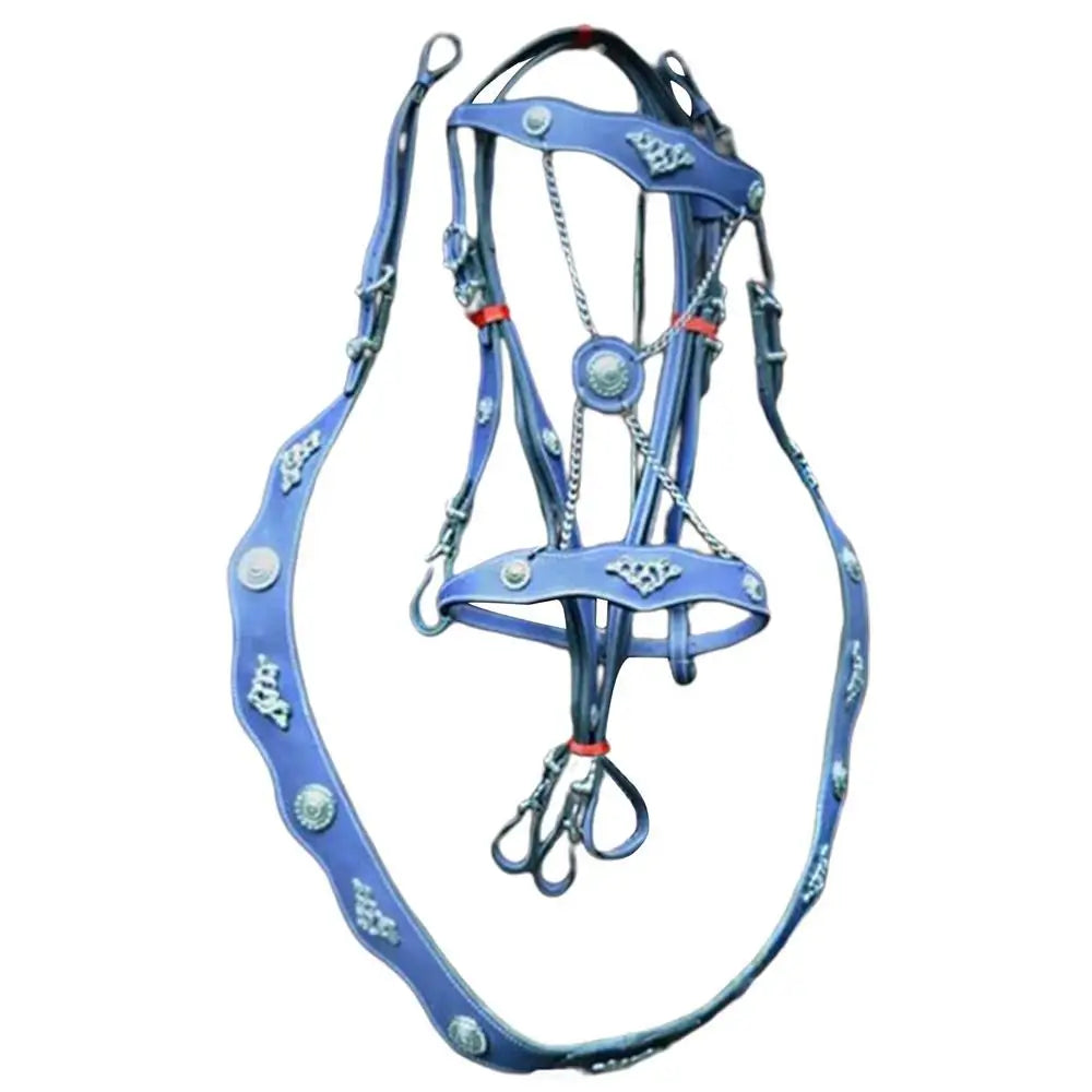 PU Horse Lead Rope Strap Adjustable Equestrian Rein Racing Halters Swivel Buckle Ponies With Metal Buckle Leading Rope