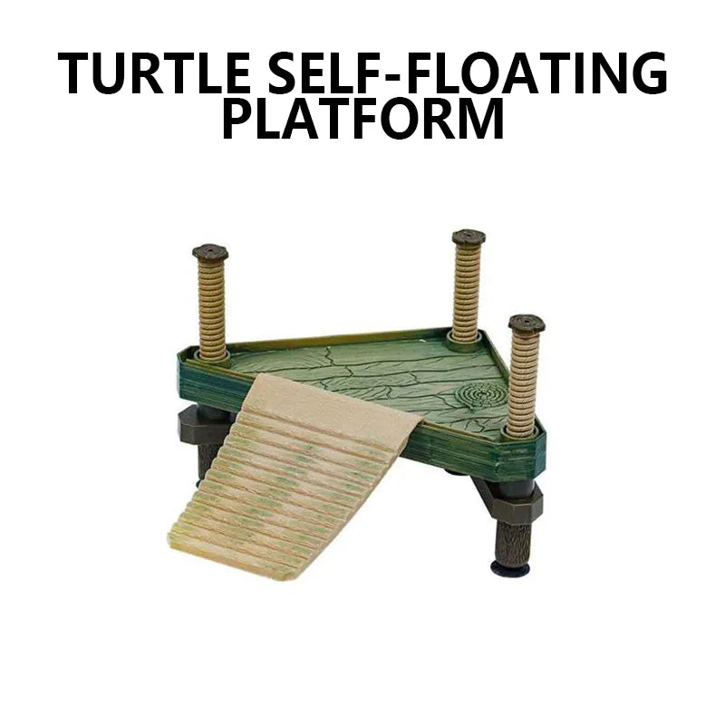 S/M/L Turtle Tank Sunbathing Platform Turtle Floating Island Terrarium Landscaping Decor Turtle Climbing Rest Platform