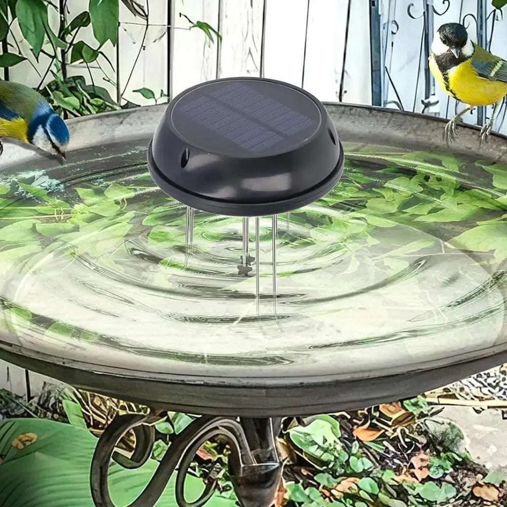 Innovative solar water agitator Backyard Decoration With Bracket bird bath pool landscaping oxygenator water wave device 5V 0.5W