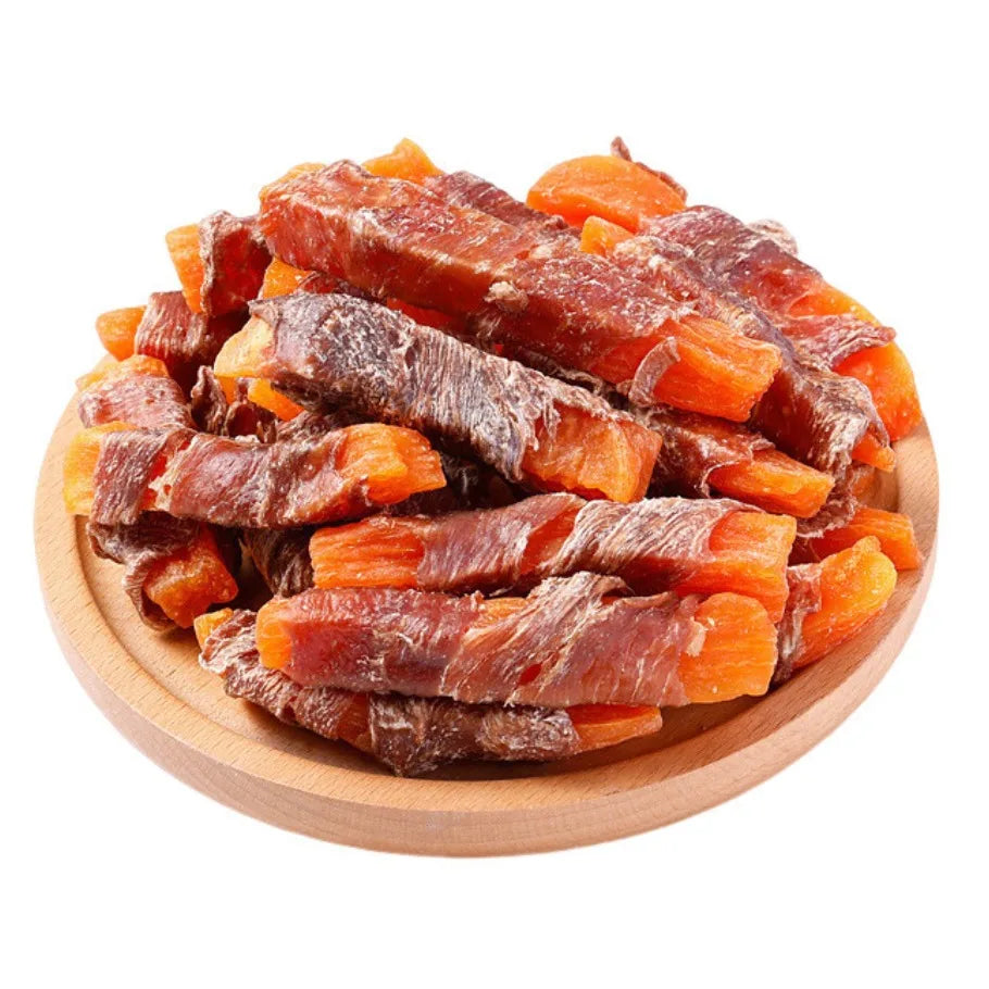 200g/400g (7.05oz/14.1oz) Dog Treats For Small, Medium, & Large Dog - Duck and Sweet Potato, Healthy, Easily Digestible,