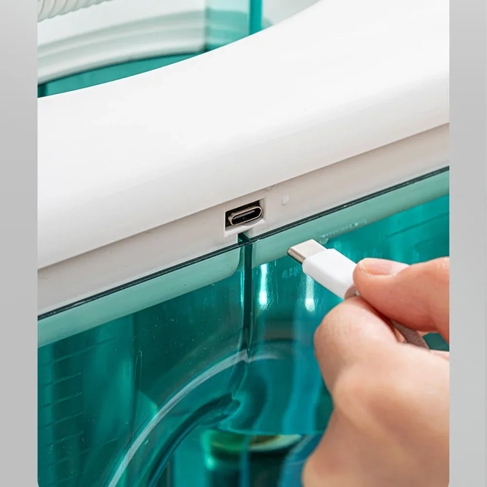 Automatic Aquarium Water Change Bucket Electric Pump Fish Tank Water Changer Bucket Dual 3000ml Aquarium Cleaning Tools