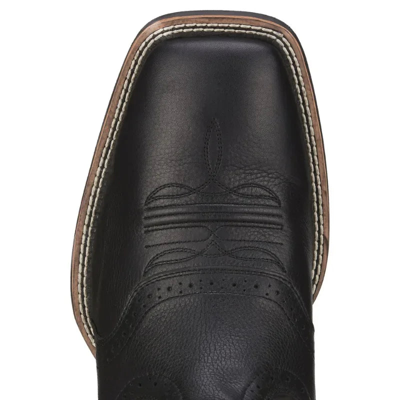 Men High Boots Embroidery Retro Handmade Men's Boots Western Cowboy Boot Pointed Toe Boots Hand Stitching Outdoor Men's Shoes