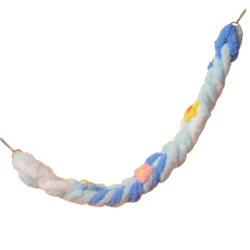 Sugar Gliders Hanging Swing Climbing Cotton Rope Toy Small Pet Swing Chew Resistant Rope Cage Exercise Entertainment Toy