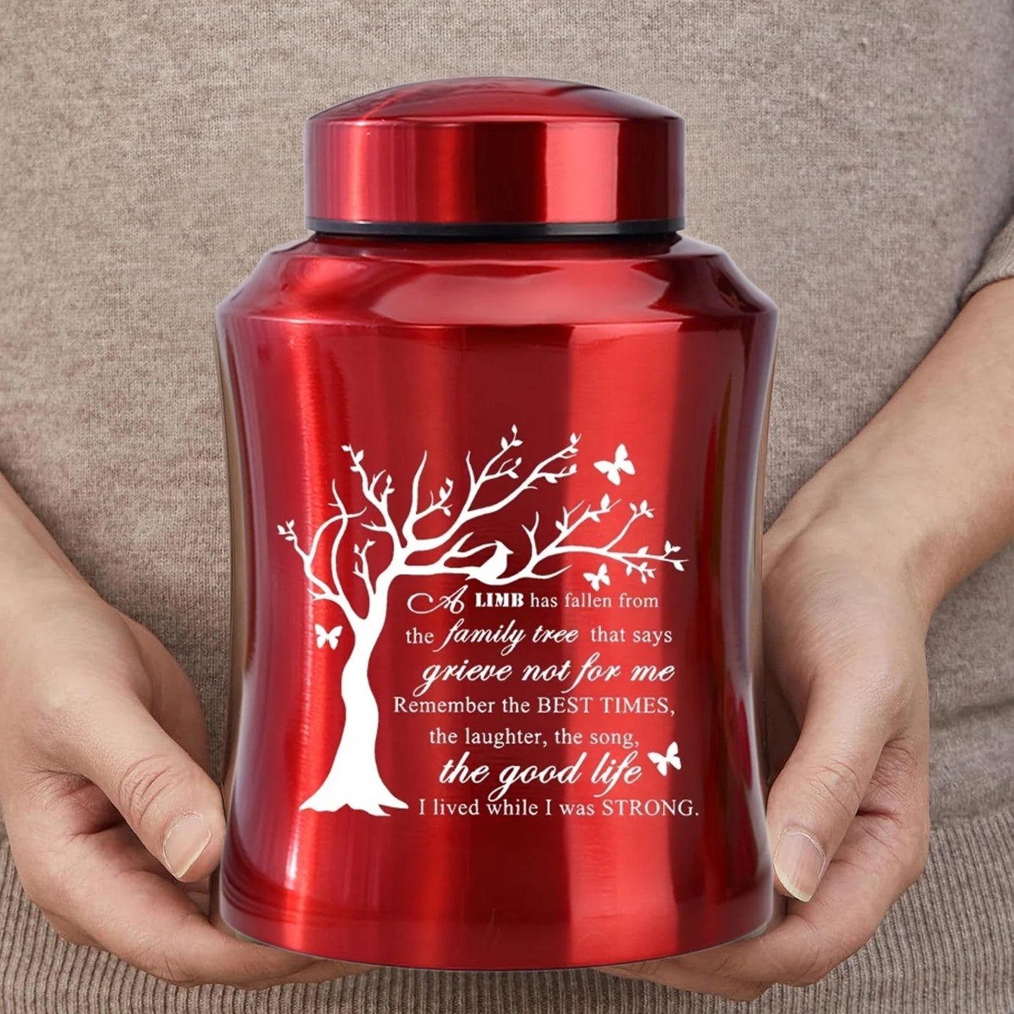 Tree of Life Cremation Urns for Human Pet Ashes - Decorative Memorial Funeral Burial Urn for Ashes Male Female Dad Mom Dogs Cats