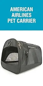 Airline Approved Medium Pet Carrier, Black Sherpa Travel Bag for Dogs & Cats On Board