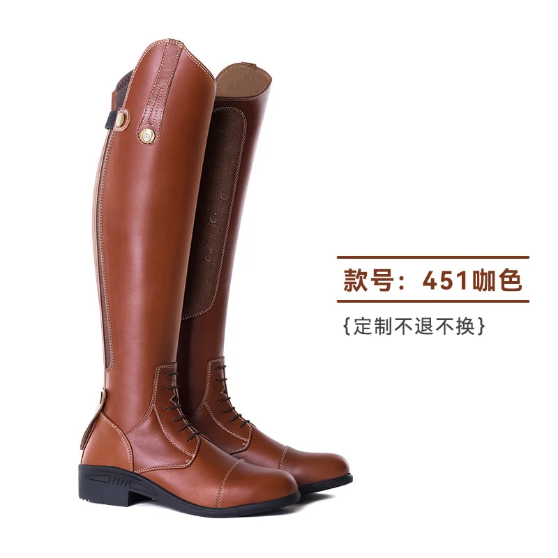 Riding Boots Custom-made Equestrian Boots Anti-slip Obstacle Boots horse riding boots