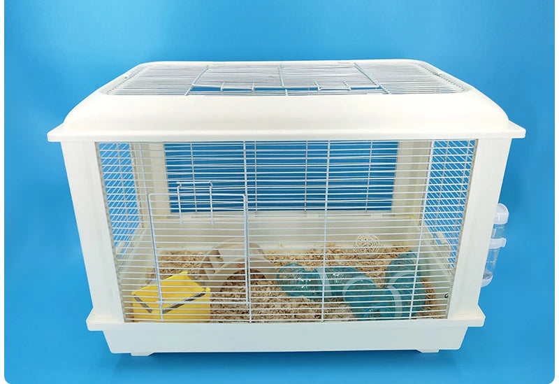 Pet Cage Hamster Cages 60cm Base Heightening Bear Oversized Acrylic Transparent Ornamental Hamsters Supplies