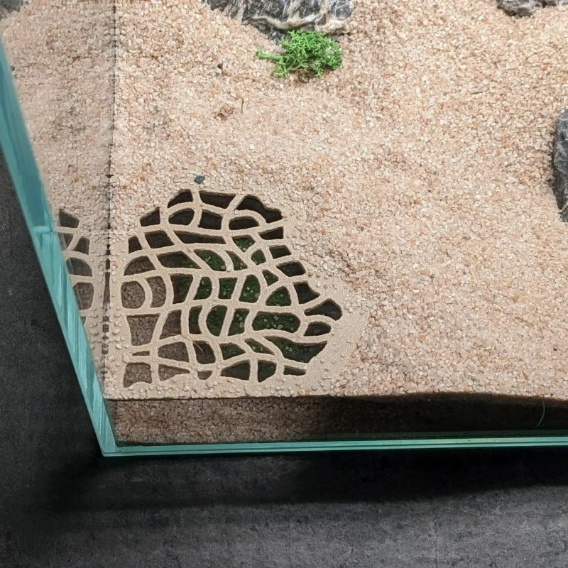 Fish Tank Hiding Cave for Small Fish and Shrimp Reptile Breeding Rest Play, Underground Cave, Aquarium Landscape Decoration