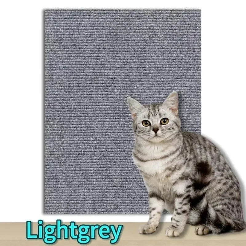 Trimmable Cat Scratching Mat Cat Scratcher Sofa Tape Scratching Post Self-adhesive Carpet Cat Scratch Board Cat Accessories