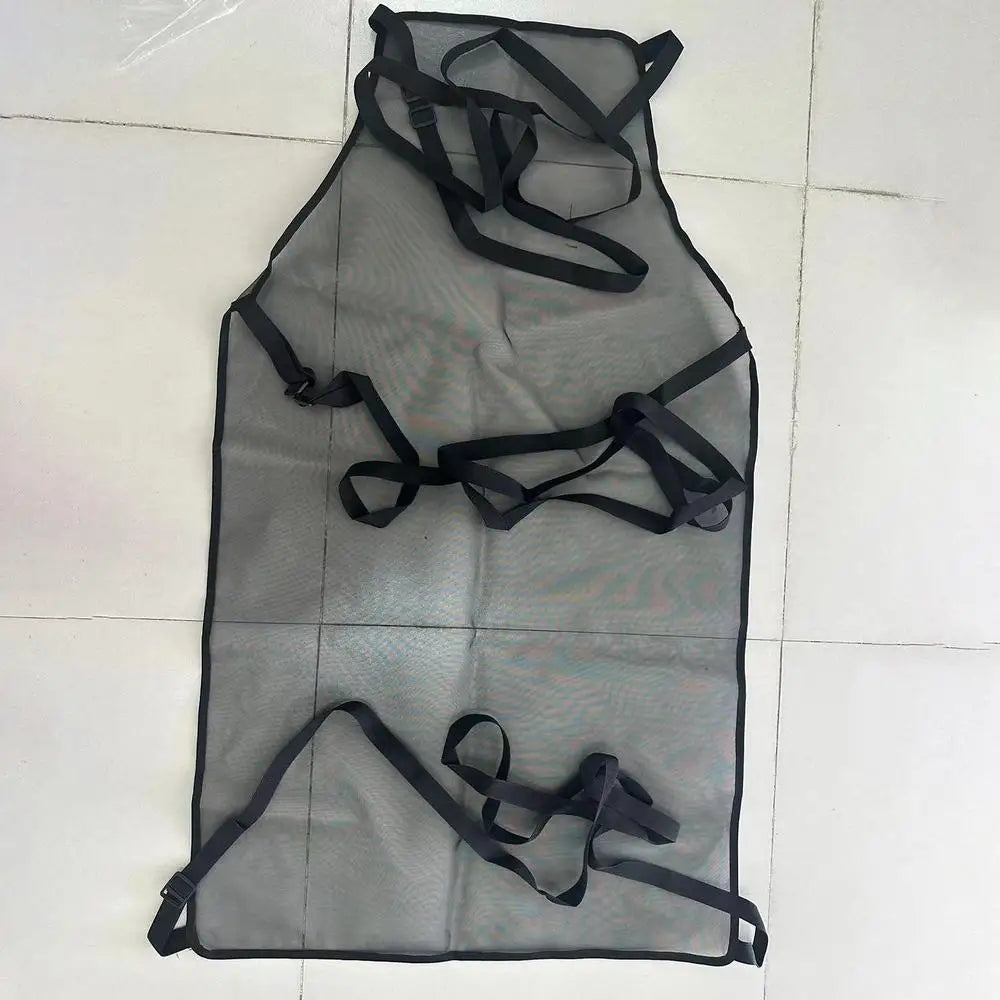 Horse Fly Sheet Adjustable Breathable Mesh Equine Fly Sheet Equine Care Blankets For Livestock Outdoor Backyard Farm