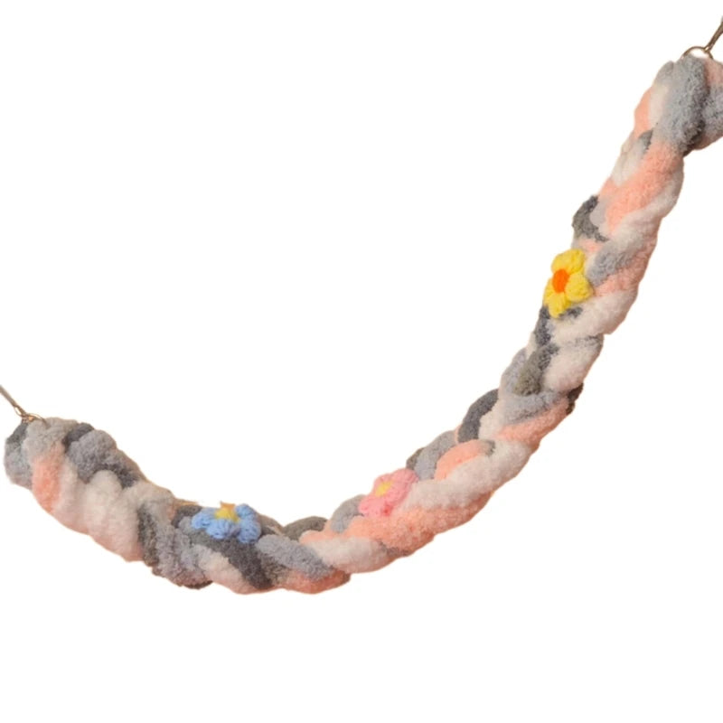 Sugar Gliders Hanging Swing Climbing Cotton Rope Toy Small Pet Swing Chew Resistant Rope Cage Exercise Entertainment Toy