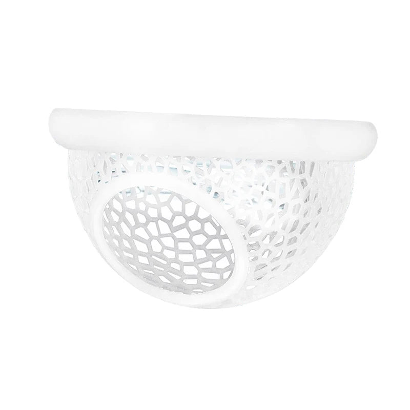 Floating Betta Hide & Shrimp Cave – 3-in-1 Aquarium Hammock, Floating Feeder Ring & Resting Spot – 3D Printed Betta Fish Decor