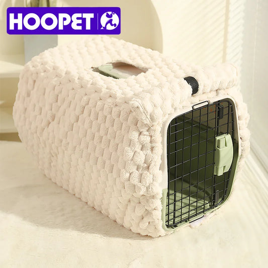 HOOPET Air Box Warm Cover Winter Pet Cats Out Outer Cover Consignment Thermal Cover Windproof Cotton Cover