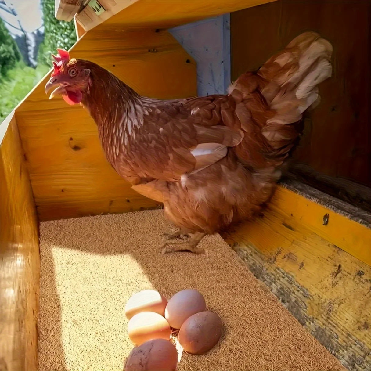 Nesting Liner Nest Box Chicken Mat, Nest Mat Box Liner, Chicken Coop Chicken Mat, Chick Mat Bird Nest Mat Rabbit Mat