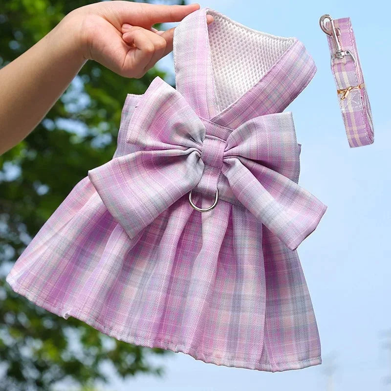 Rabbit Traction Rope Adult Lop-eared Bunny Outing Tools Bunny Walking Accessories College Style Photo Clothes Small Pet Supplies