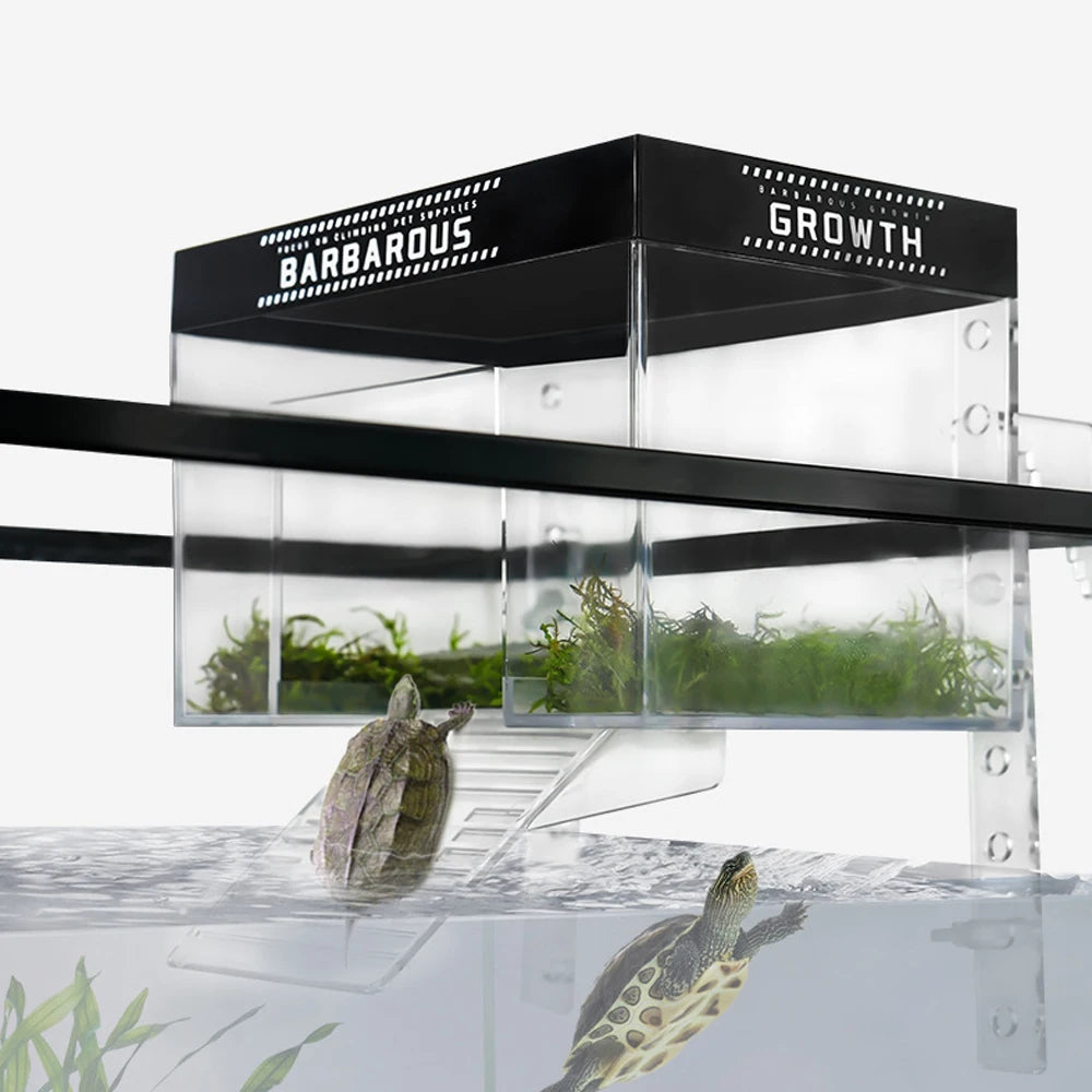 Turtle Sunbathing Room Turtle Tank Climbing Platform Aquarium Floating Island Deep-water Turtle Tank Special Climbing Platform