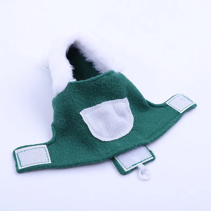 1pcs Parrot Clothes Christmas Budgerigar Cockatiel Go Out To Decorate Clothing Santa Claus Costume Style Bird Accessories