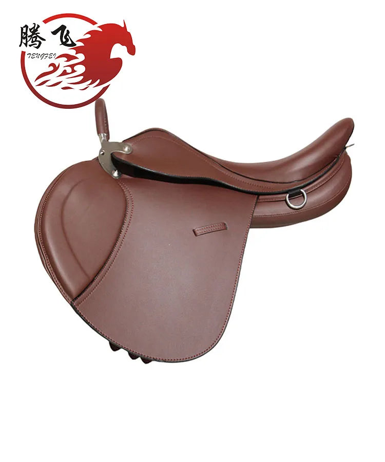 Armrest Full Set Comprehensive Novice Saddle Microfiber Wear-Resistant Horse Harness Equestrian Saddle English Saddle