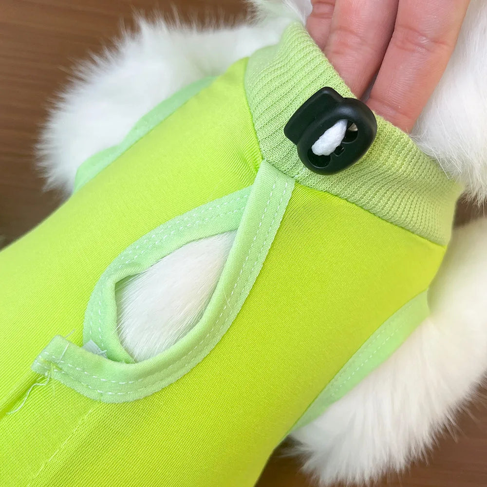 Cats Surgery Recovery Suit for Small Medium Dog Cat Vest Pet Shirt Soft Pajamas After Surgery Wear Recovery Clothes Anti Licking