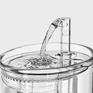 Cat Water Fountain WF050TP 1.5L Automatic Pet Drinking Fountain with Replacement Faucet Kit Electric