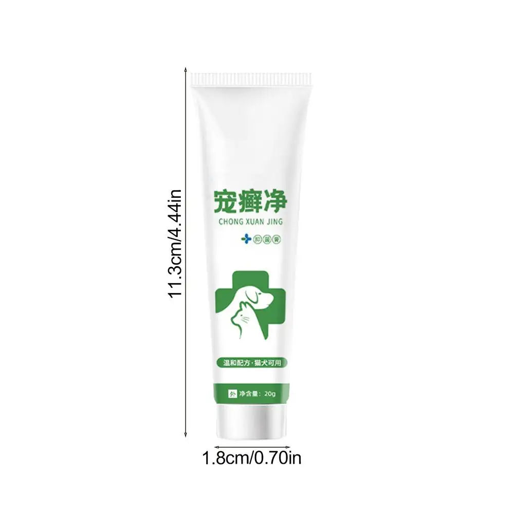 Pet Skin Care Cream Dry Skin Wound Care Dog Moisturizer Ointment Cat Itchy Skin Relief Dogs And Cats Skin Care Lightweight For