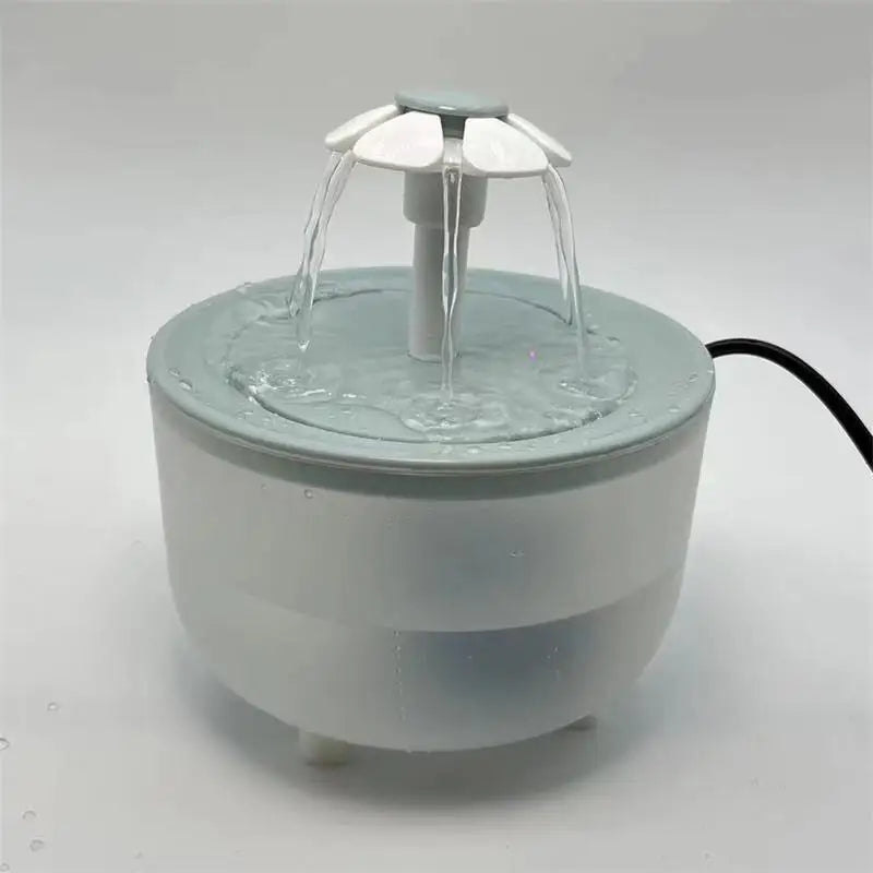 Pets Water Fountain Auto Filter USB Electric Mute Cat Drinker Bowl 1200mL Recirculate Filtering Drinker for Cats Water Dispenser