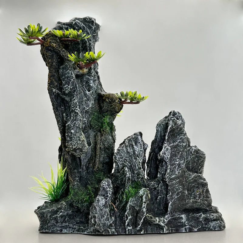 Rockery Aquarium Accessories Decorations Fish Tank Decoration Aquarium Landscape Background Simulation Rockery for Aquarium