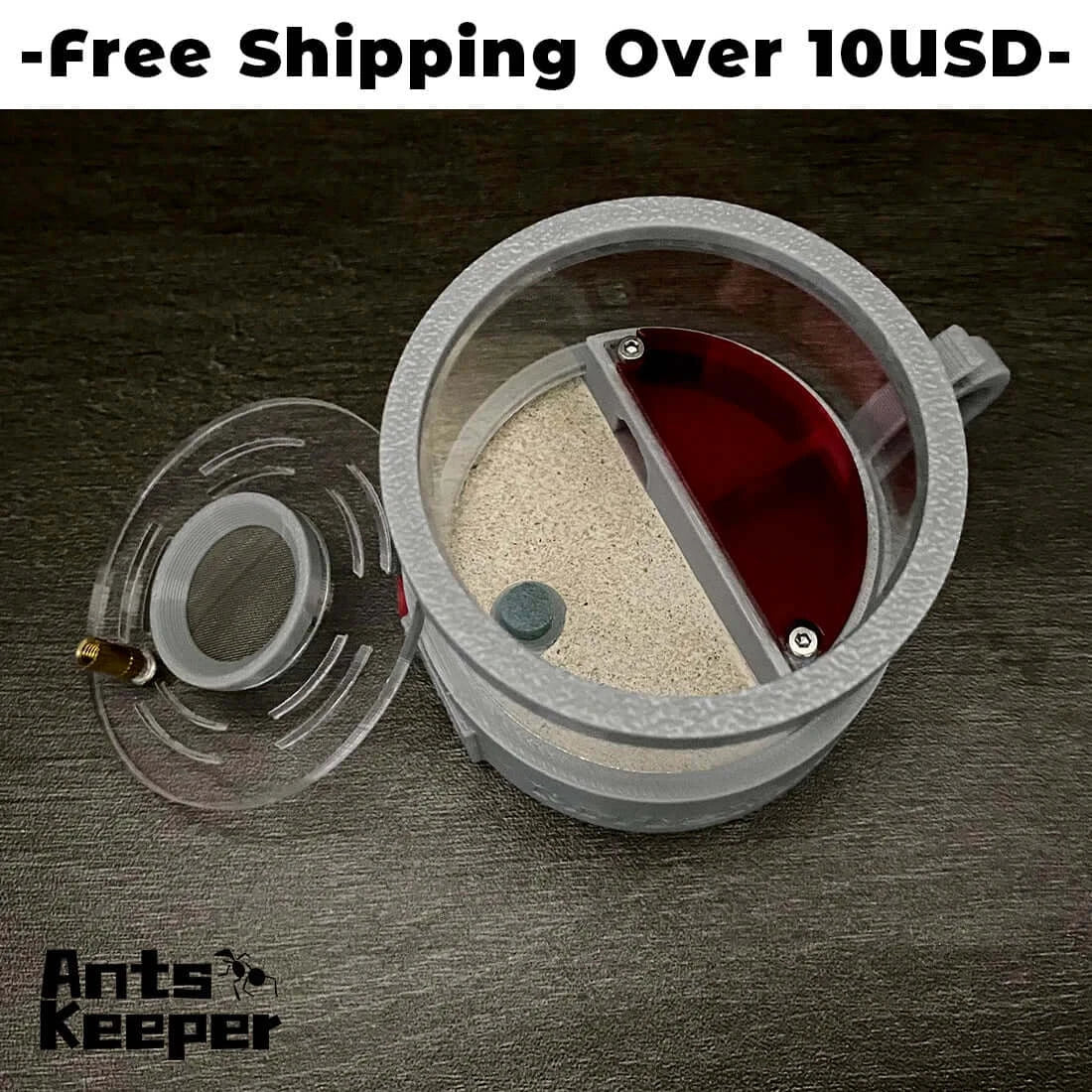 【Tea Cup] Ant Keeper Ant Farm with Light Block Sheet for Ants New Queen or Small Colony Ant House Nest Anthill
