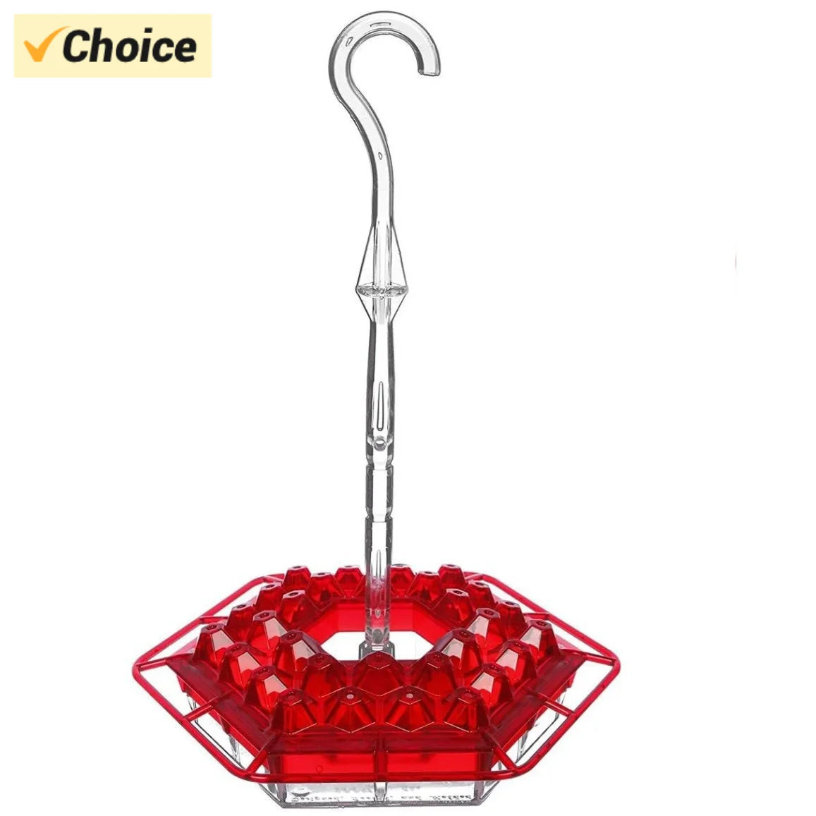 Hummingbird Feeders for Outdoor  Ant and Bee Proof Leak-Proof Cleaning Brushes Nectar Easy Clean Fill Bird Feeder for Garden
