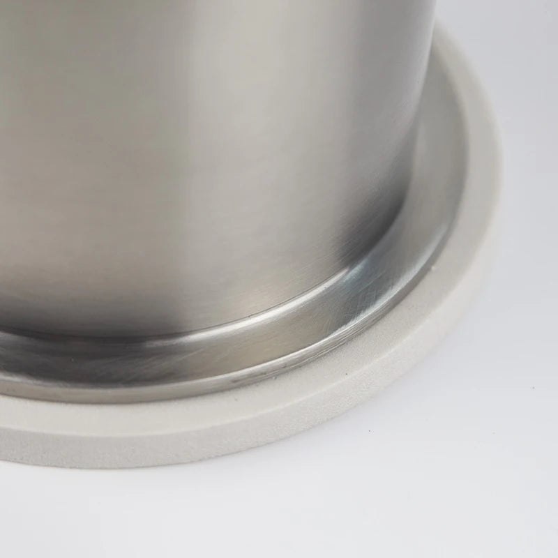 304 Stainless Steel Filter Barrel with Water Pump for Plant Aquarium Fish Tank
