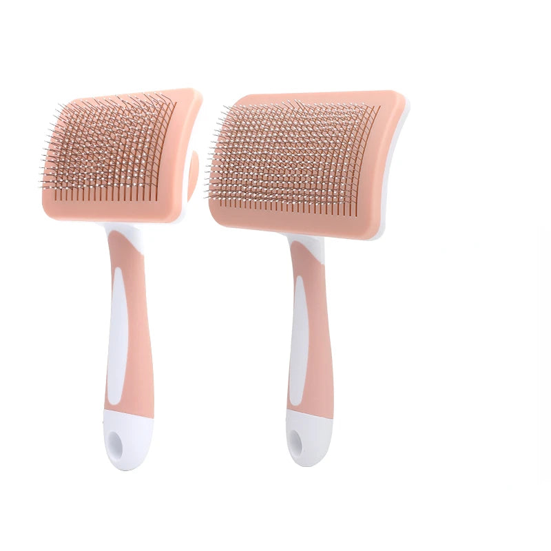 Self Cleaning Cat Wire Brush Dog Pet Grooming Slicker Brush Dog bath brush  Pet hair removal brush Cat brush