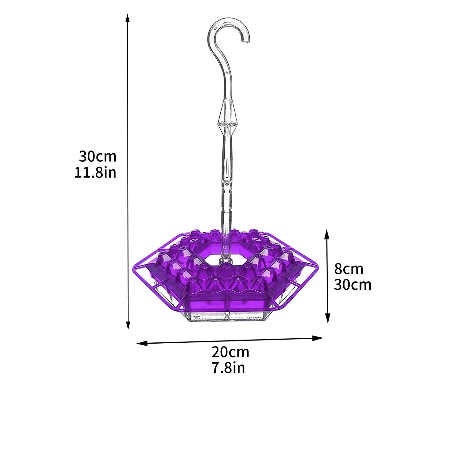 Hummingbird Feeders for Outdoor  Ant and Bee Proof Leak-Proof Cleaning Brushes Nectar Easy Clean Fill Bird Feeder for Garden