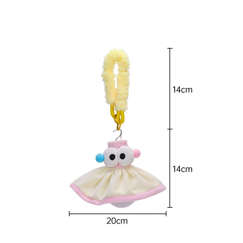 Charging Parrot Light For Cage Bird Cage Decor Plush Parrot-Shaped Bulb 3 Lighting Models For Bookshelf Vanity Counter