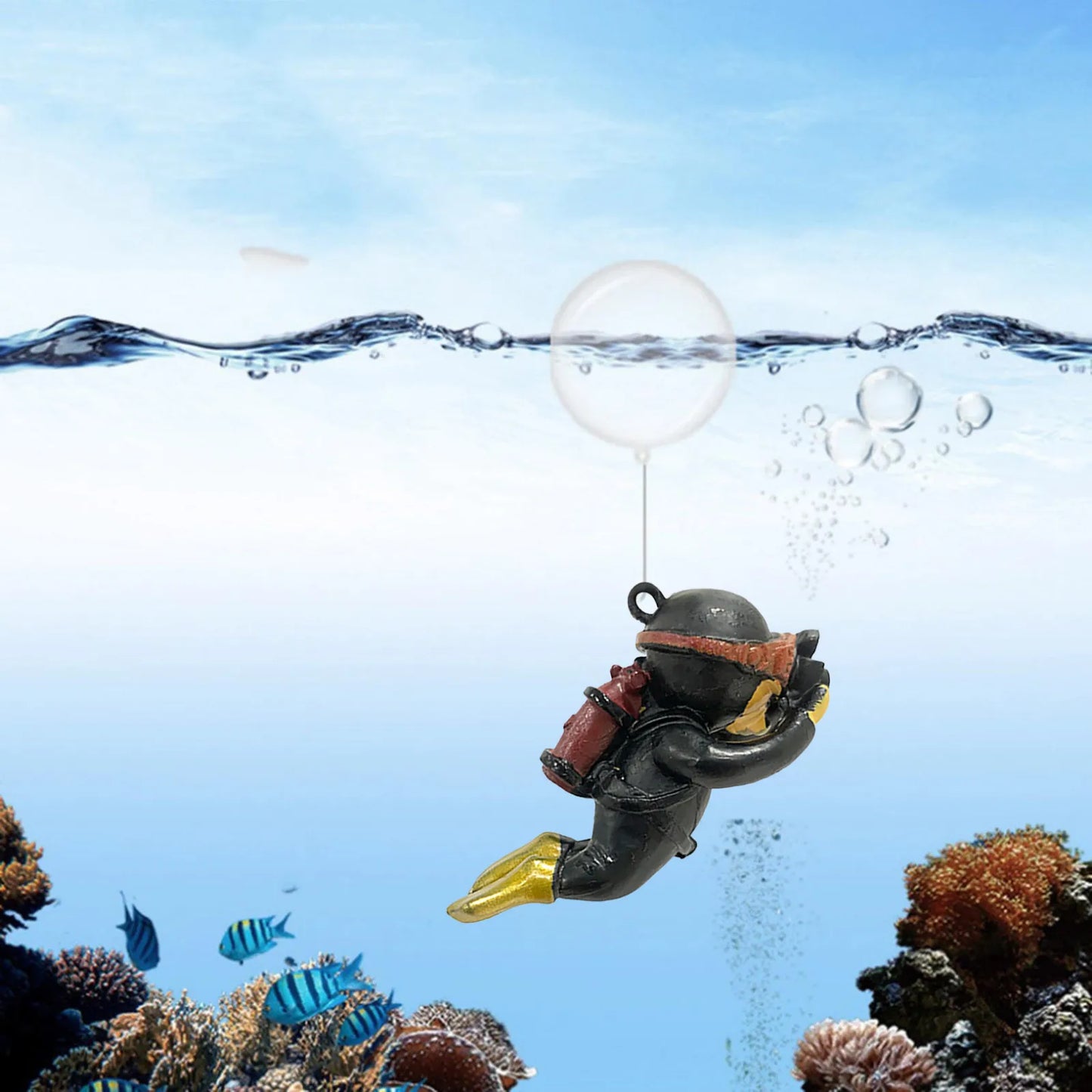 Kids Arts And Crafts Ages 2-5 Boys Fish Tank Diver Decoration Aquarium Gift