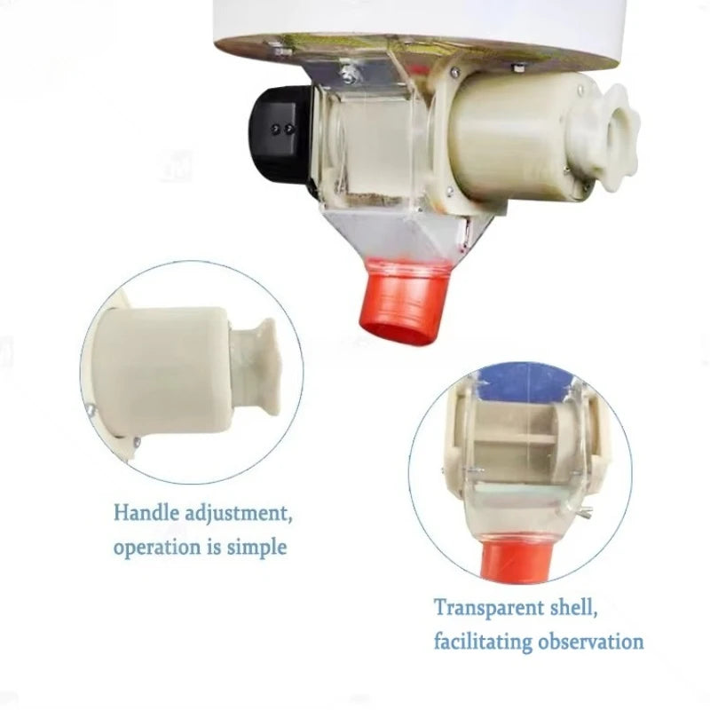 Automatic Pigeon Feeder Port with Timer Function Chicken and Duck Feeding Breeding Poultry